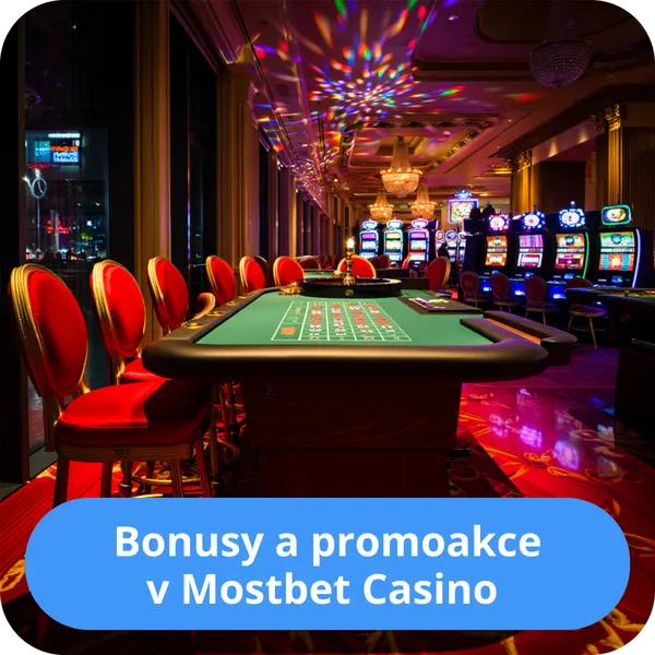 Bonusy a promoakce v Mostbet Casino