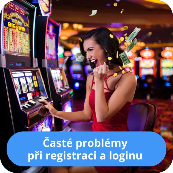 Časté problémy při registraci a loginu